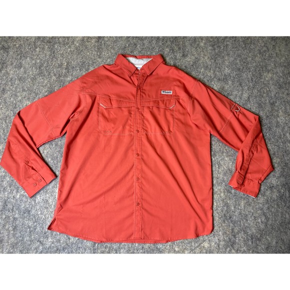 Columbia Other - Columbia PFG Button Down Shirt Mens Adult XL Fishing Lightweight Long Sleeve